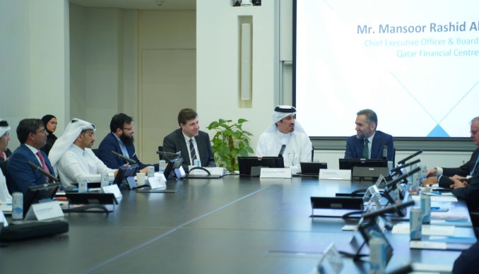 Mansoor Rashid Al-Khater, Chief Executive Officer, QFC addresses the Roundtable.