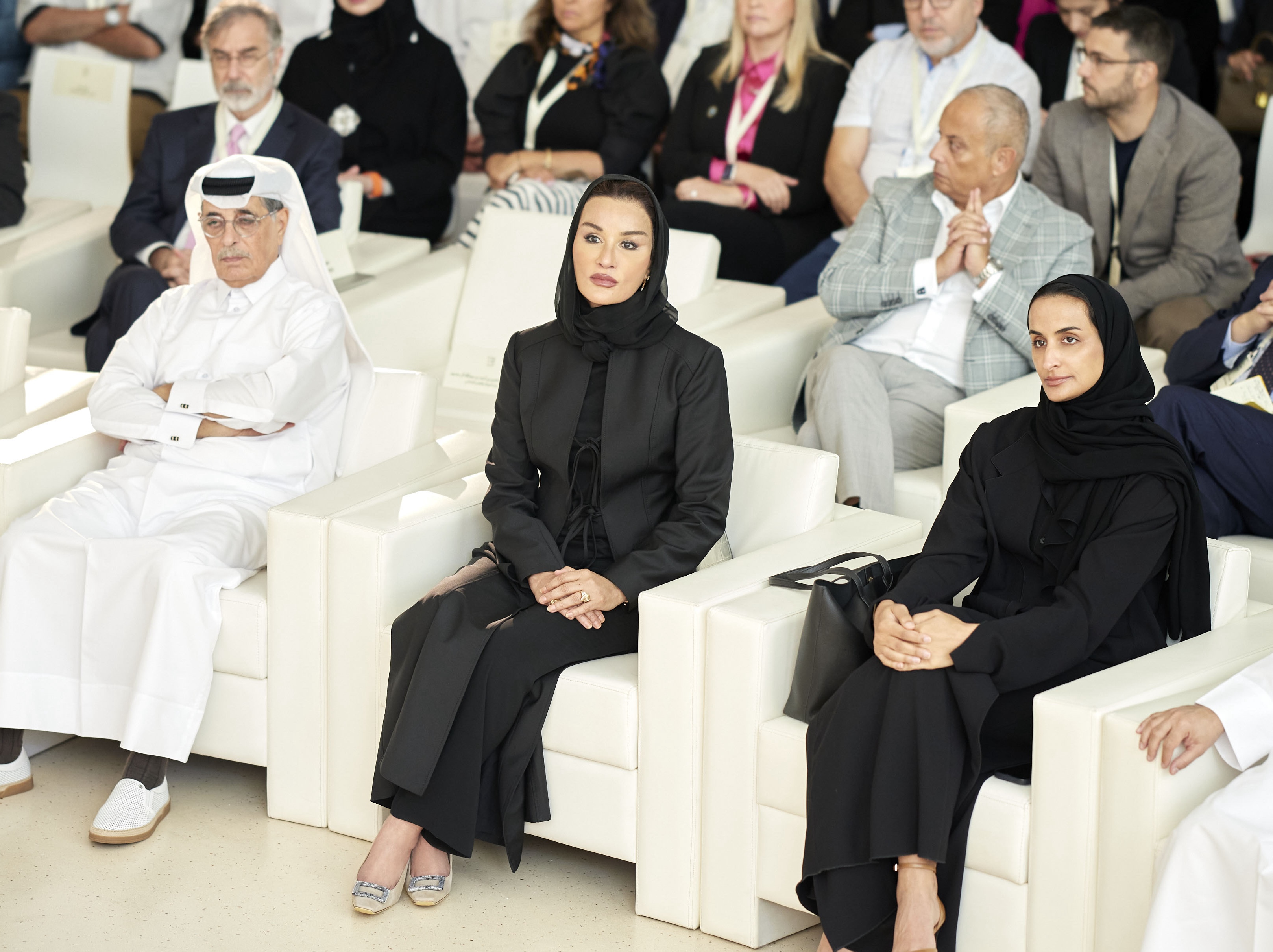 Her Highness Sheikha Moza bint Nasser at Arab Global Scholars Gathering