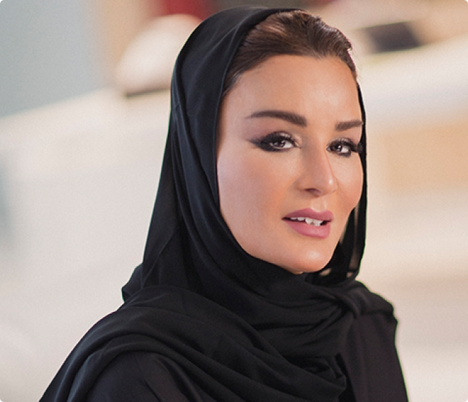 Her Highness Sheikha Moza bint Nasser - Founder of Hamad Bin Khalifa University (HBKU)